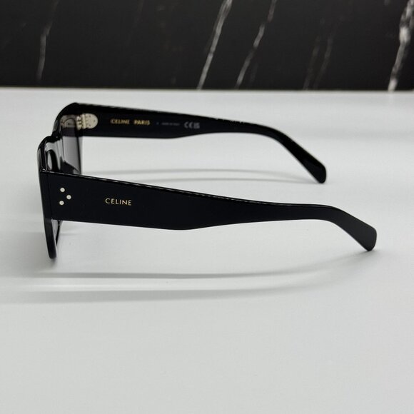 NEW CELINE CL40297U 01A BLACK GRAY WOMEN SUNGLASSES CELINE - Picture 6 of 10